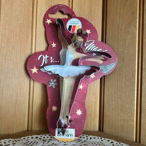 Vintage Ballerina Birkmann Cookie Cutter Recipe Made in Germany